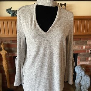SWEATER HEATHER GRAY Size M